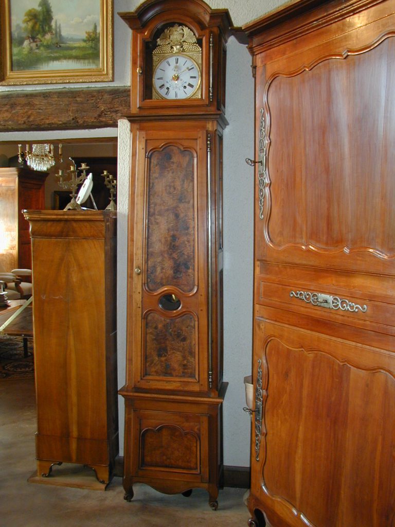 Pendule Louis XV cerisier